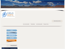 Tablet Screenshot of cielonorte.com